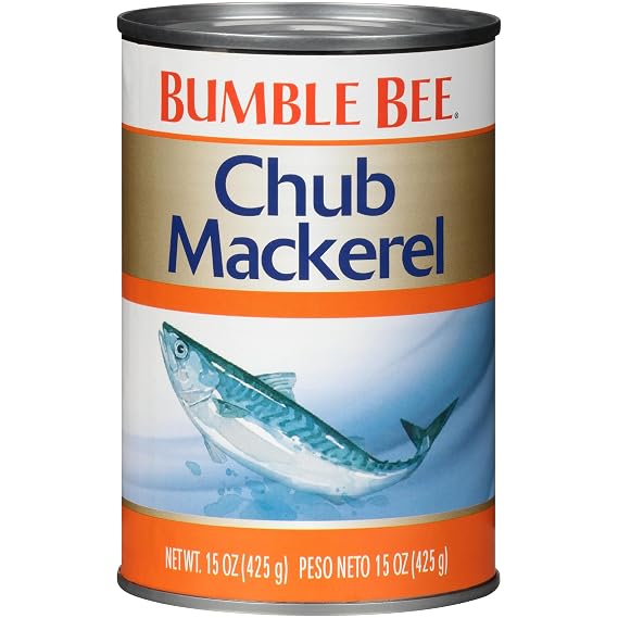 Bumble Bee Chub Mackerel, 15 oz