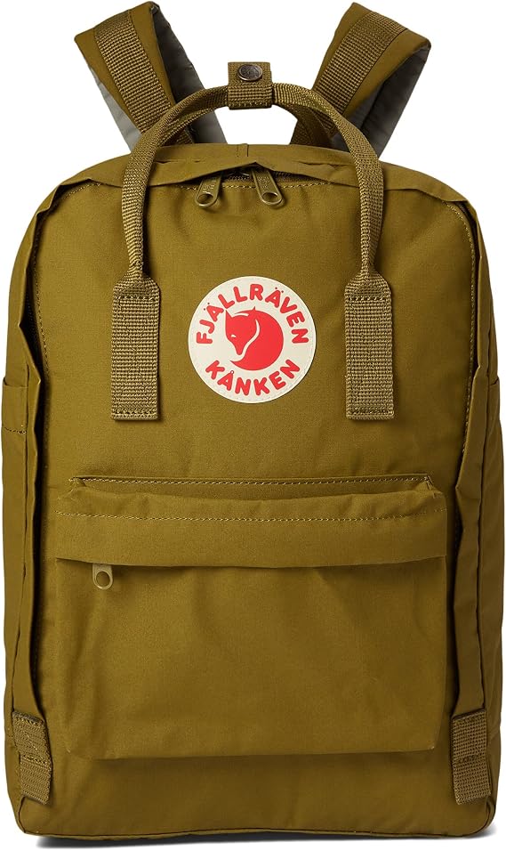 Fjallraven Kanken Laptop 15 Backpack - Padded Laptop Sleeve, Durable Vinylon Fabric - School, Travel