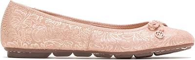 Hush Puppies Womens Abby Bow Ballet