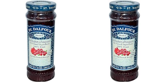(2 PACK) - St Dalfour Raspberry & Pomegranate| 284 g |2 PACK - SUPER SAVER