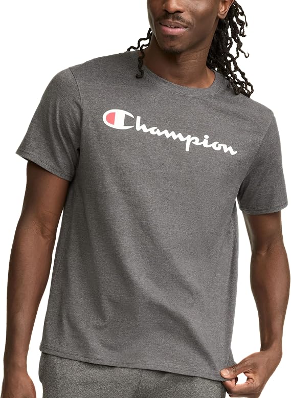 Champion Men's Classic T-Shirt, Earth C Logo