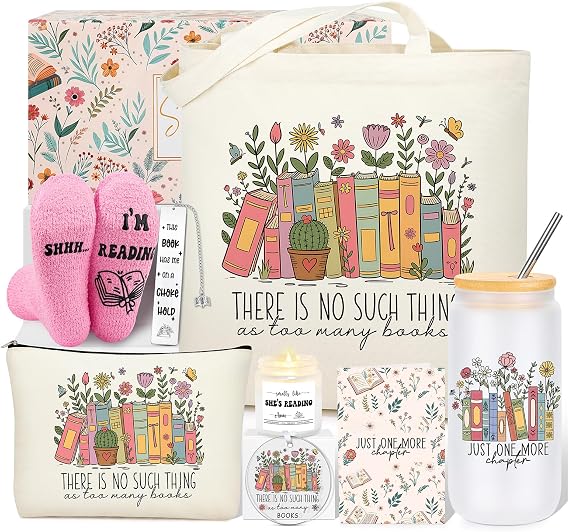 Book Lovers Gifts, Bookish Gifts for Book Lovers Readers Women
