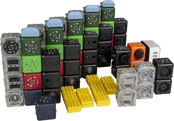 Modular Robotics Cubelets Robot Blocks - Code & Construct Educator Pack - STEM Education & Coding Robot, Free Lesson Plans, Ages 4+