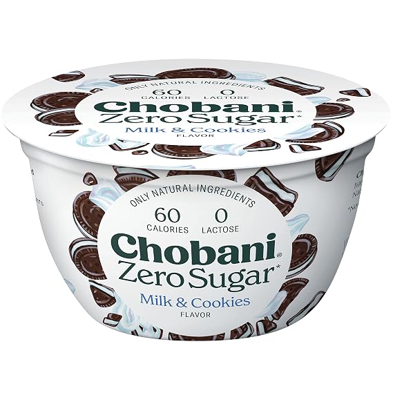 Chobani Zero Sugar* Cookies & Cream 5.3oz