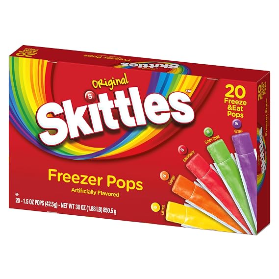 Skittles Freezer Pops (20)