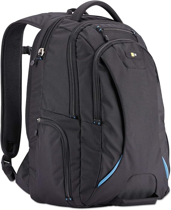 Case Logic 15.6" Checkpoint-Friendly Laptop Backpack, Black