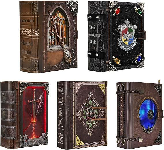 MiniCity DIY Book Nook Kit-The Magic Book Series
