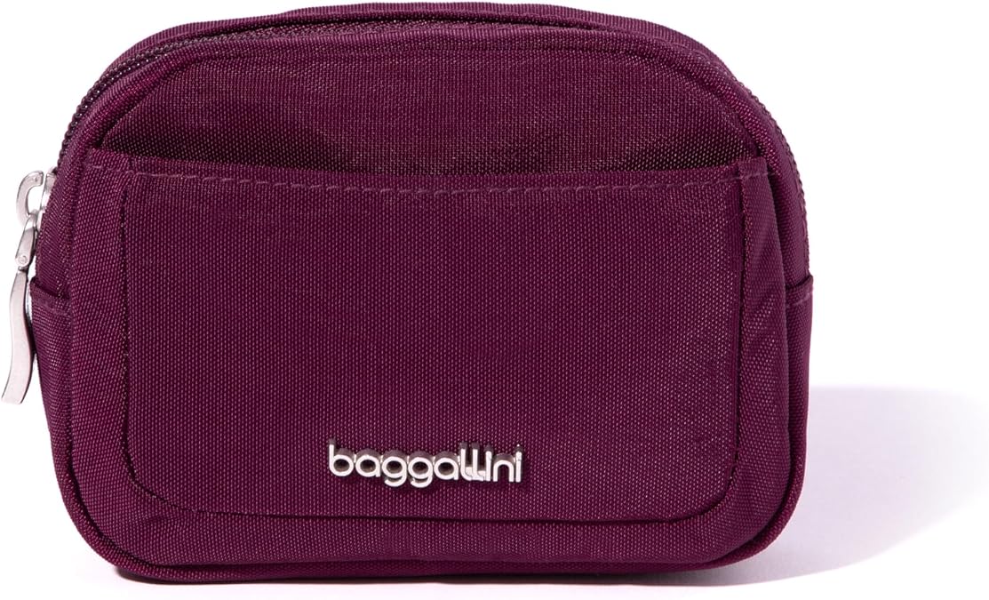 Baggallini Women's Pocket Cosmetic - Lightweight Bag - Travel Essentials Makeup Organizer Mini