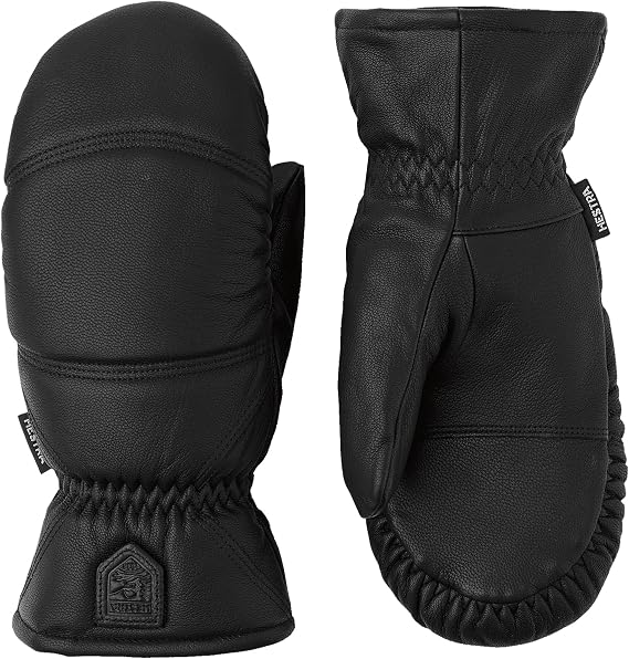 Hestra Unisex Leather Box Mitt, Leather Mittens