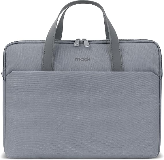 Mack MCE-1512 Nova Eco Çevre Dostu Laptop Çantası, 15.6 inç Bilgisayar Çantası, Kadın ve Erkek Notebook Çantası, YKK Fermuarlı Macbook Çantası, İş ve Evrak Çantası, Gri