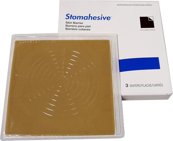 Stomahesive Skin Barrier [STOMHSV Wafer 8X8 in] (BX-3)