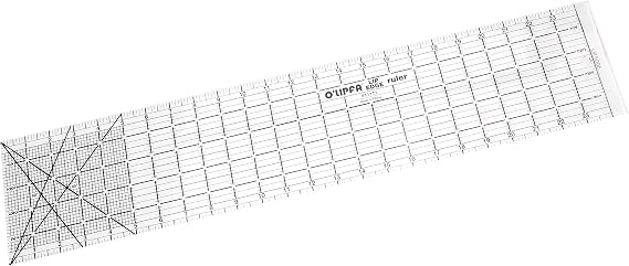 O'Lipfa 11111 Ruler with Lip Edge, 5 x 24-Inch