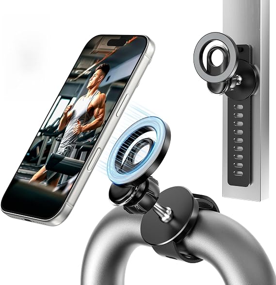 Itramax 360 Magnetic Stroller Phone Mount with Adjustable Silicone Strap