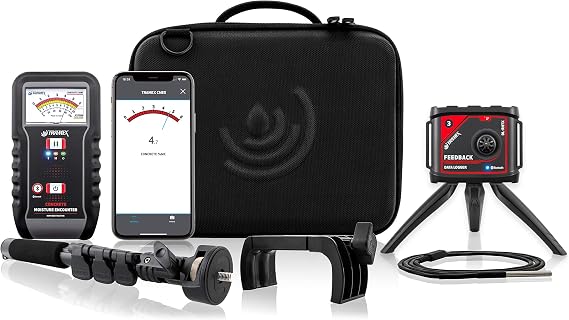 Tramex Flooring Installer Tech Kit FTK, Ambient Feedback Datalogger DL-RHTX