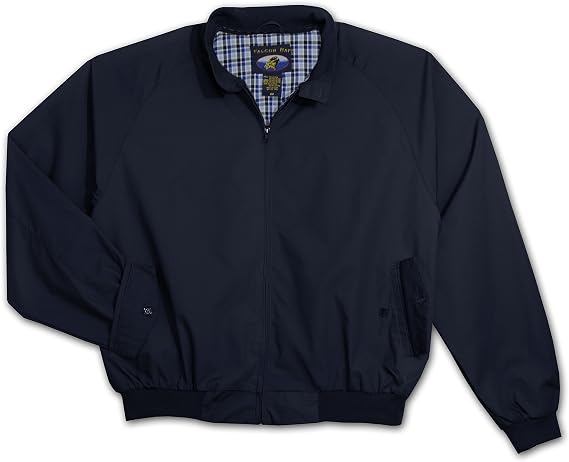 Navy barracuda jacket M-6XLT, 3X Tall
