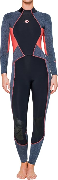 Bare Evoke 3mm Full Wetsuit (Coral, 02)