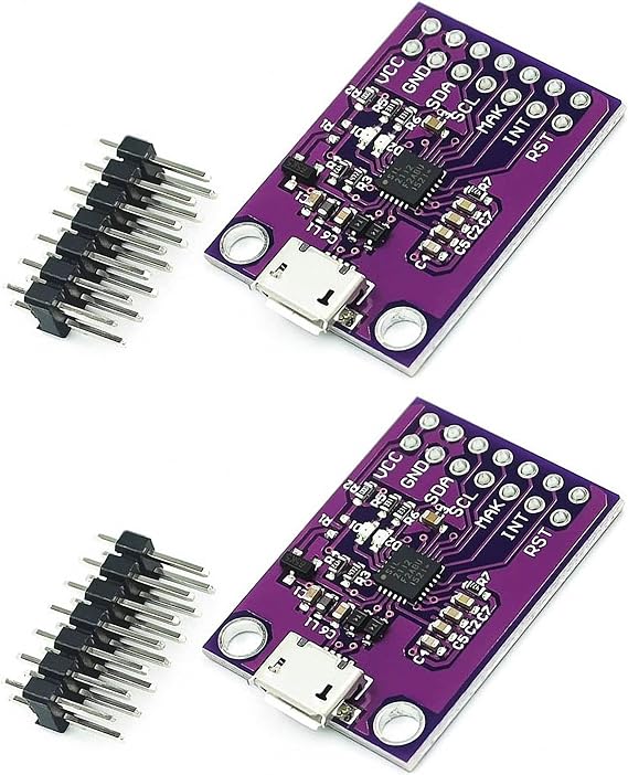 2pcs MCU-2112 CP2112 Debugging Board USB to I2C Communication Module, MCU-2112 CP2112 Debug Board USB to I2C Communication Module Evaluation Board