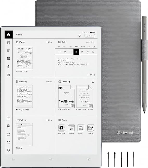 Viwood E-Ink Tablet 10.65 Inch with AI Carta 1300 and Pen