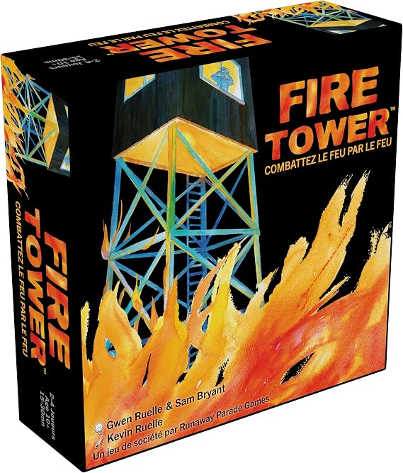 Goliath Toys Fire Tower (French Edition) Party Games Strategy Games from 10 Years Board Games Protect You and Be the Most Tactical Toy to Take Away 2 to 4 Players