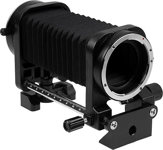 Fotodiox Macro Bellows Compatible with Nikon Z-Mount Mirrorless Camera System for Extreme Close-up Photography, Black (NKZ-MCR-BLW)
