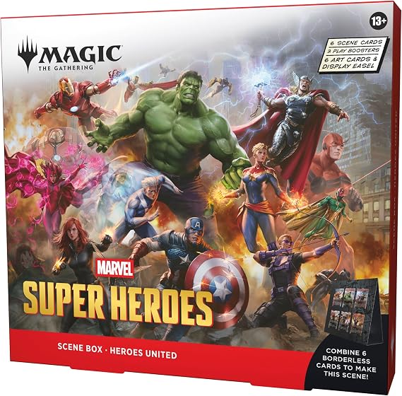 Magic: The Gathering | Marvel Super Heroes Scene Box - Heroes United