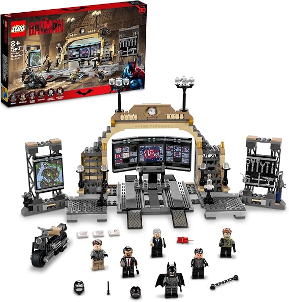 LEGO 76183 Super Heroes Batcave: Riddler Showdown, Toy Blocks, Gift, Team Heroes, Superhero, American Comics, Boys, Ages 8+