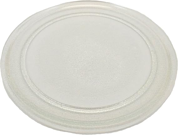 4YourHome Microwave 9.6" 245mm Glass Turntable Plate Compatible With Cookworks, Pansonic, Sanyo, Sainsburys Microwave Ovens