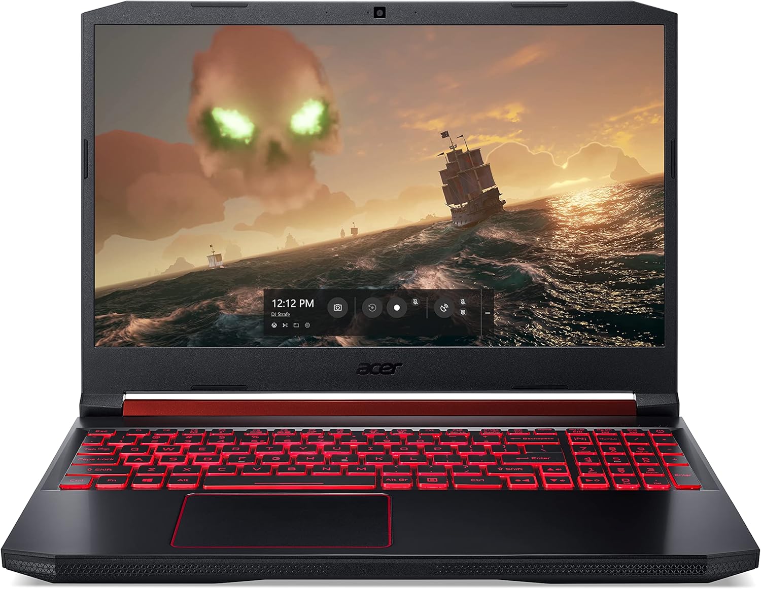 Acer Nitro 5 Gaming Laptop, 9th Gen Intel Core i5-9300H, NVIDIA GeForce GTX 1650, 15.6" Full HD IPS Display, 8GB DDR4, 256GB NVMe SSD, WiFi 6, Backlit Keyboard, Alexa Built-in, AN515-54-5812