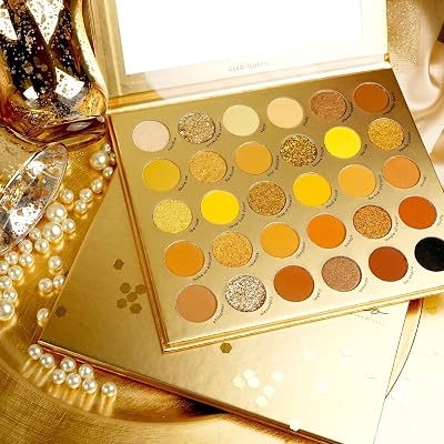 Kara Beauty CLEO QUEEN New Eye Shadow Palette [Gold] BEAUTY TALK LA
