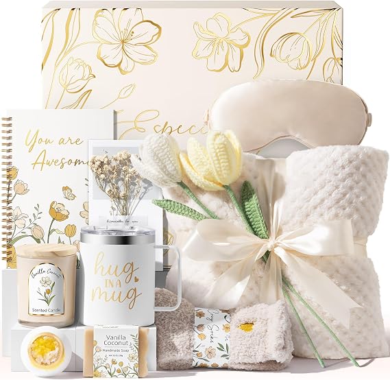 Birthday Gifts for Women Self Care Package Get Well Gift Baskets for Women