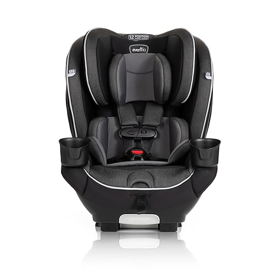 Evenflo EveryKid 3-in-1 Convertible Car Seat (Livingston Gray)