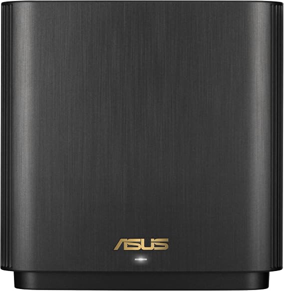 ASUS ZenWiFi AX6600 Tri-Band Mesh WiFi 6 System (XT8 1PK) - Whole Home Coverage up to 2750 sq.ft & 4+ rooms, AiMesh, Included Lifetime Internet Security, Easy Setup, 3 SSID, Parental Control, Charcoal