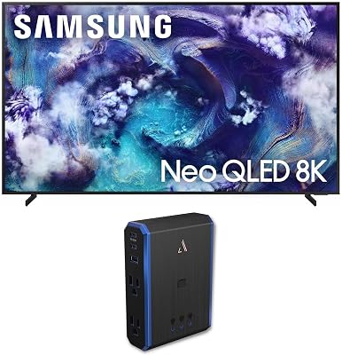 Samsung QN65QN900FFXZA 65 Inch Neo Quantum HDR 8K Pro QLED Smart TV with an Austere 5S-PS4-US1 4-Outlet Power 2025