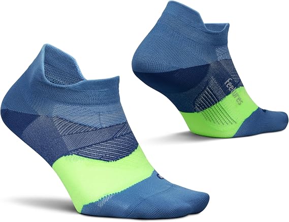 Feetures Elite Ultra Light No Show Tab Ankle Socks - Sport Sock with Targeted Compression