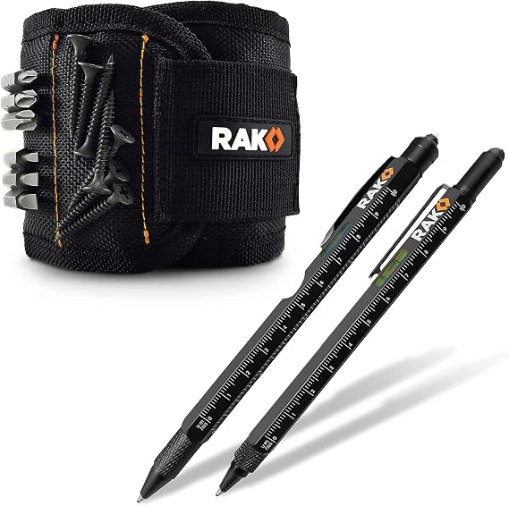 RAK Magnetic Wristband Bundle with Multi-Tool 2Pc Pen Set
