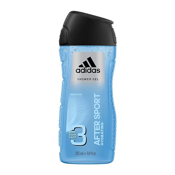 Adidas After Sport By Body Hair And Face Gel 8.4 Oz
