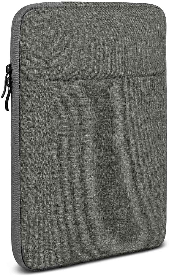 moex Tablet Case for Huawei MatePad Pro 13.2 (2024) - Sleeve Case with Compartment for Accessories, Polyester Fibre Protective Case Minimalist with Zip, Water-Repellent, Dark Grey