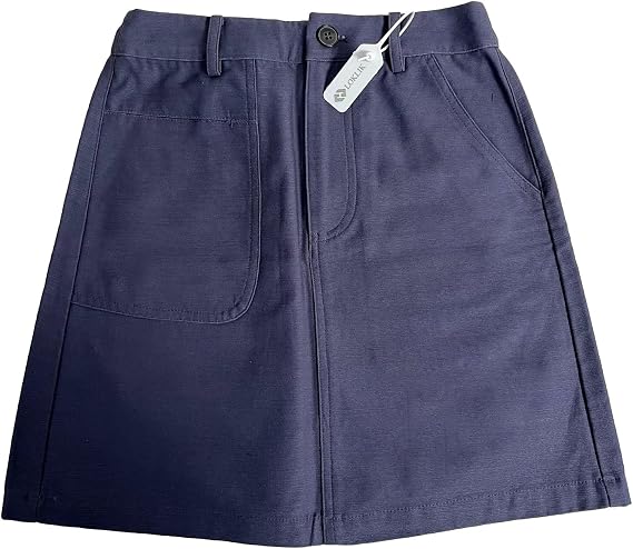 LOKLiK Skorts Skirts for Women Deep Blue, 40