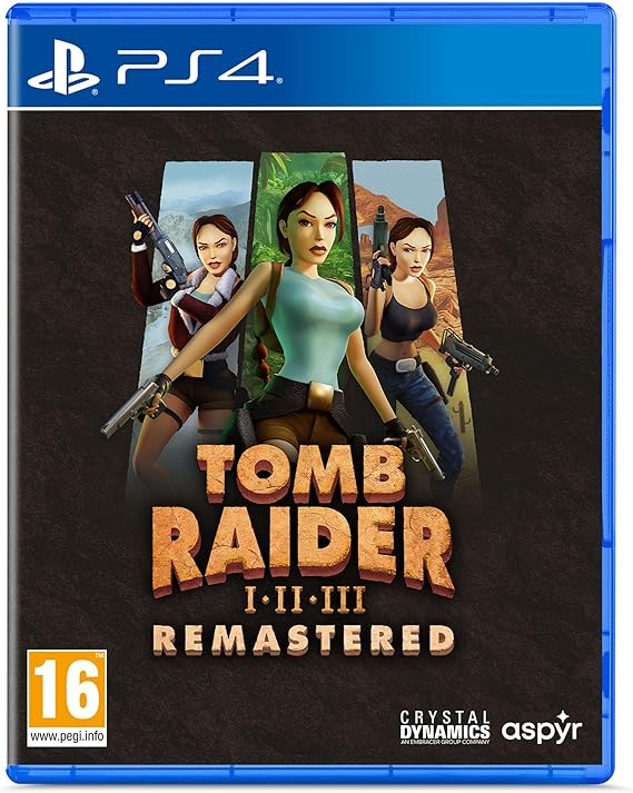 Aspyr Tomb Raider 1-3 Remastered Starring Lara Croft - PS4