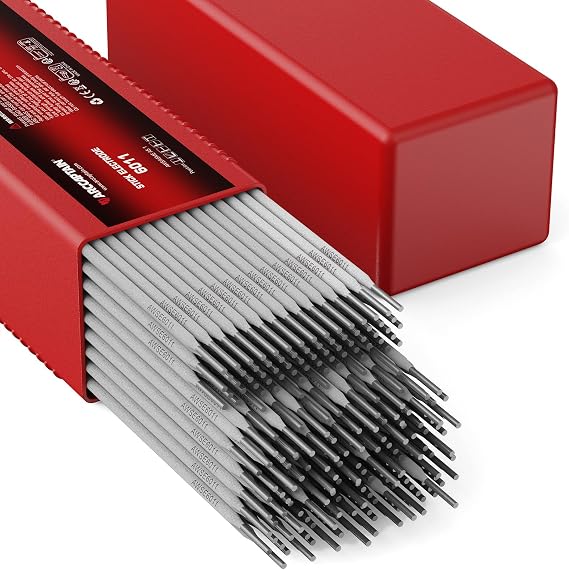 ARCCAPTAIN E6011 Welding Rods 3/32" 10LB Carbon Steel Stick Electrodes