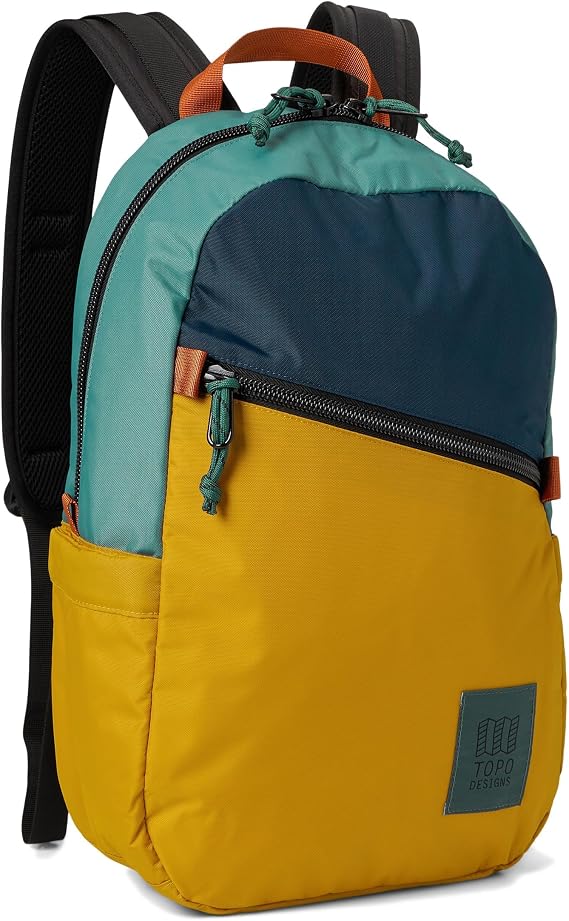 Topo Designs Unisex Light Pack, Navy/Mustard, One Size