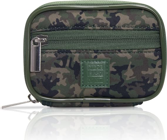 Made Easy Kit Pill Case - Weekly Medicine Organizer with Removable Seven-Day Vitamin & Supplement Box (Camo Dark Green)