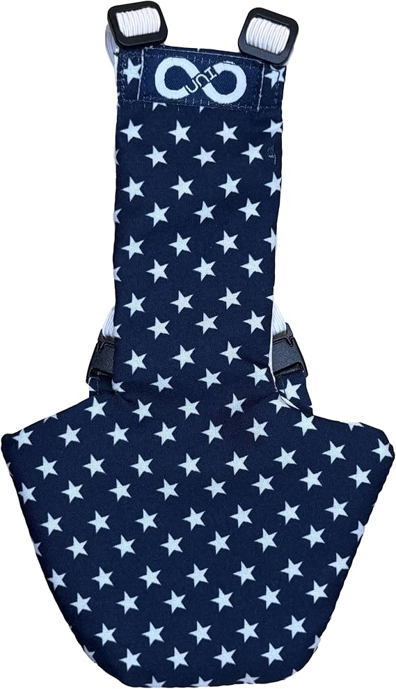 Duck Diapers Nappy for Pet Ducks and Ducklings - Disposable Lining add-on, Reusable, Adjustable, Size That FITS, XS Small Medium Large by Uni Infinity (Stars USA, Duck Small, 1 count)