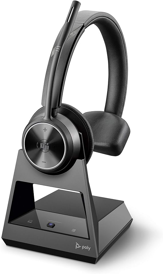 Poly Savi 7310-M Ultra-Secure Wireless DECT Headset System - Microsoft Teams Certified Version