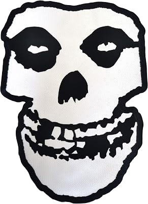Misfits Skull Large Back Patch