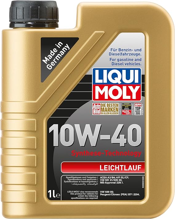 Liqui Moly Leichtlauf 10W-40 1 Litre Otomotiv Bakım Ürünü