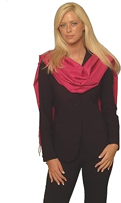 Solid Pashmina Shawl, Scarf, Wrap & StoleRegular Size Fuchsia