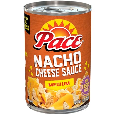 Pace Nacho Cheese Sauce Medium 10oz Tin
