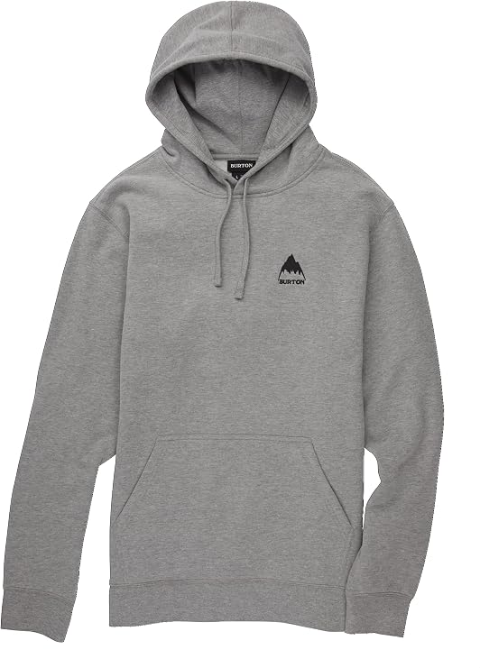 Burton Mountain Pullover Hoodie, Gray Heather, X-Large