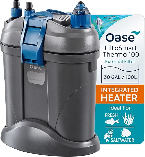 OASE Indoor Aquatics Filtosmart Thermo 100, Black